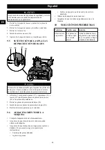 Preview for 40 page of GreenWorks Pro SNC406 Operator'S Manual