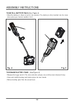 Предварительный просмотр 12 страницы GreenWorks Pro SS60L00 Owner'S Manual