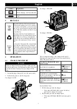 Предварительный просмотр 5 страницы GreenWorks Pro Ultapower 60V CAC801 Operator'S Manual