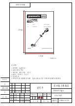 Preview for 1 page of GreenWorks Pro ULTRAPOWER 60ED08 Operator'S Manual