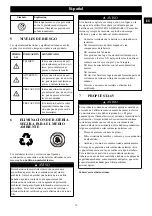 Предварительный просмотр 19 страницы GreenWorks Pro ULTRAPOWER PW60L00 Operator'S Manual