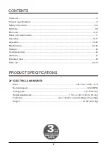 Preview for 4 page of GreenWorks Tools 25022 Owner'S Manual