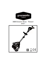 GreenWorks Tools 26027 Manual preview