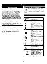 Preview for 21 page of GreenWorks Tools 4100802 User Manual