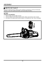 Preview for 14 page of GreenWorks Tools CS40L210 Owner'S Manual