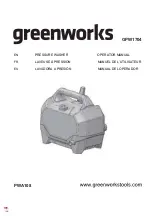 GreenWorks Tools GPW1704 Operator'S Manual preview