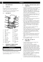 Preview for 5 page of GreenWorks Tools GPW2000 Operator'S Manual