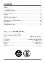 Preview for 2 page of GreenWorks Tools ST40L210 Owner'S Manual