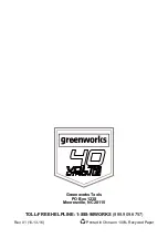 Preview for 33 page of GreenWorks Tools ST40L210 Owner'S Manual