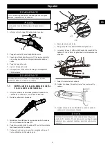 Предварительный просмотр 30 страницы GreenWorks 1400017 Operator'S Manual