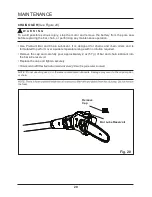 Preview for 20 page of GreenWorks 1400102 Owner'S Manual