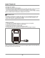 Предварительный просмотр 28 страницы GreenWorks 2000219 Owner'S Manual