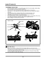 Предварительный просмотр 32 страницы GreenWorks 2000219 Owner'S Manual