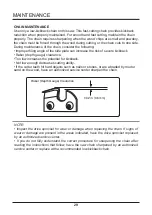 Предварительный просмотр 29 страницы GreenWorks 2000902 Owner'S Manual