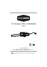 GreenWorks 20012 Owner'S Manual preview