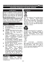 Preview for 243 page of GreenWorks 2003807 User Manual