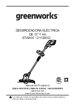 Предварительный просмотр 58 страницы GreenWorks 2112902 Owner'S Manual