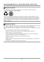 Preview for 15 page of GreenWorks 2400302 Owner'S Manual