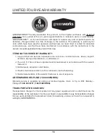 Preview for 16 page of GreenWorks 25062 Owner'S Manual