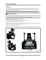 Preview for 21 page of GreenWorks 2600202CT Owner'S Manual