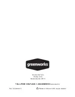 Preview for 30 page of GreenWorks 2600202CT Owner'S Manual