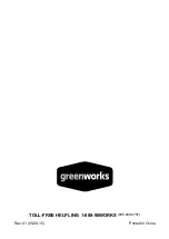 Preview for 26 page of GreenWorks 2600802 Owner'S Manual