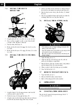 Предварительный просмотр 8 страницы GreenWorks 2601102 Operator'S Manual