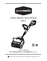 Preview for 1 page of GreenWorks 26012 Owner'S Manual