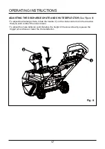 Предварительный просмотр 17 страницы GreenWorks 26272 Owner'S Manual