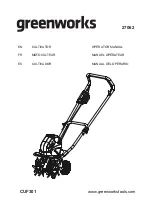 GreenWorks 27062 Operator'S Manual preview