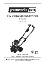 GreenWorks 2800002 Owner'S Manual preview