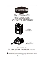 GreenWorks 2901302 Owner'S Manual preview