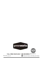 Preview for 8 page of GreenWorks 29332 Owner'S Manual