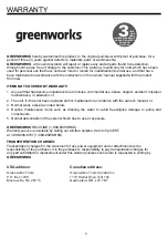 Preview for 5 page of GreenWorks 30012 Operator'S Manual