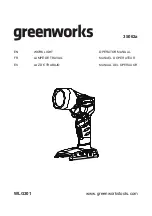 Предварительный просмотр 2 страницы GreenWorks 35062a Operator'S Manual