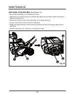 Preview for 21 page of GreenWorks 40V 20'' Cordless Snow Thrower 2600200 Owner'S Manual