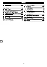 Preview for 102 page of GreenWorks 4700007 Operator'S Manual