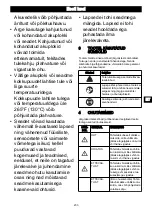 Preview for 235 page of GreenWorks 4700007 Operator'S Manual