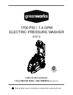 GreenWorks 51012 Operator'S Manual preview