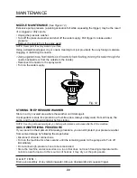 Предварительный просмотр 22 страницы GreenWorks 51012 Operator'S Manual