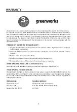 Preview for 5 page of GreenWorks 5301002CO Owner'S Manual