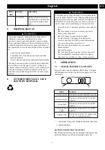 Preview for 4 page of GreenWorks BAG711 Operator'S Manual