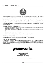 Preview for 12 page of GreenWorks BAM704 Owner'S Manual