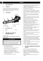 Предварительный просмотр 4 страницы GreenWorks BL40B02 Operator'S Manual