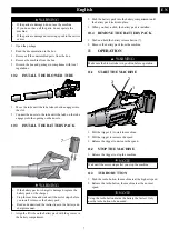 Предварительный просмотр 7 страницы GreenWorks BL40B02 Operator'S Manual