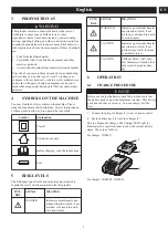 Предварительный просмотр 5 страницы GreenWorks CAM811 Operator'S Manual