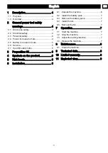 Preview for 2 page of GreenWorks CD24B00 Operator'S Manual