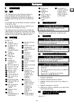 Предварительный просмотр 159 страницы GreenWorks CD40CS15 Operator'S Manual