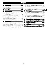 Предварительный просмотр 167 страницы GreenWorks CD40CS15 Operator'S Manual