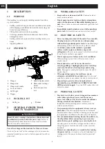 Preview for 4 page of GreenWorks CGG301 Operator'S Manual